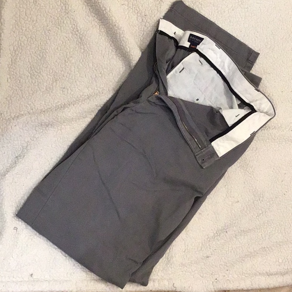Dockers Classic Fit Grey Pants